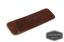 LAGUIOLE FUNDA PIEL MARRON CLARO LISO 135MM