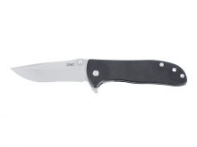 Crkt DRIFTER BLACK W/SILVER BLADE D2 6450D2