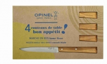 Opinel Mesa Bon Appetit Pop (4 Unidades) - Olivo