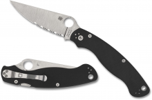 Spyderco MILITAR 2 G-10 NEGRO COMBO C36GPS2